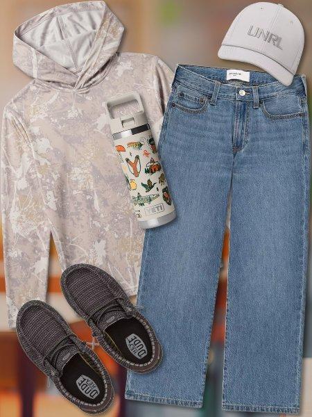 Collage of Kids Back To School outfits #1
