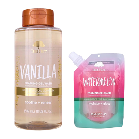 Tree hut body wash products