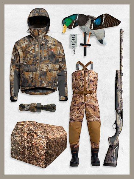 Collage of Duck Gear