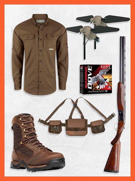 Collage of Dove Gear