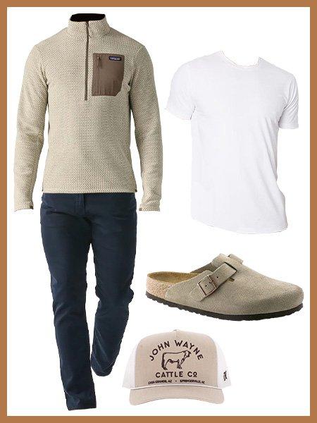 Collage of Fall Outdoor Adventure outfits #1