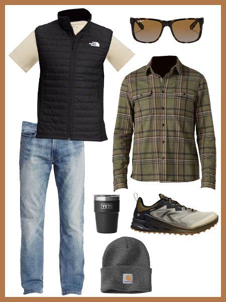 Collage of Fall Outdoor Adventure outfits #3