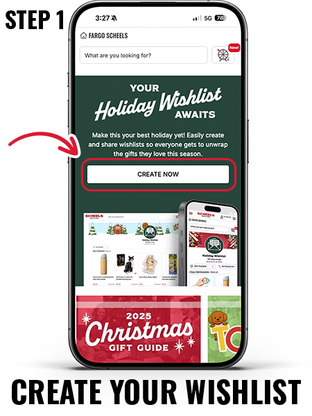 Step 1: Create your wish list