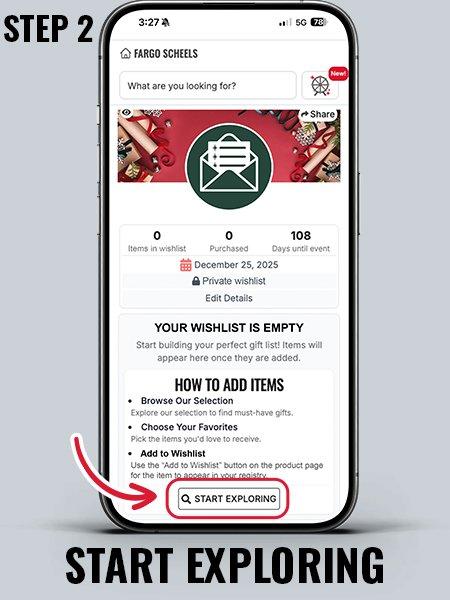 Step 2: start exploring