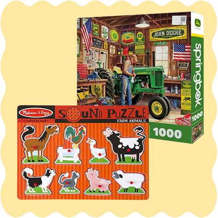 Shop puzzles
