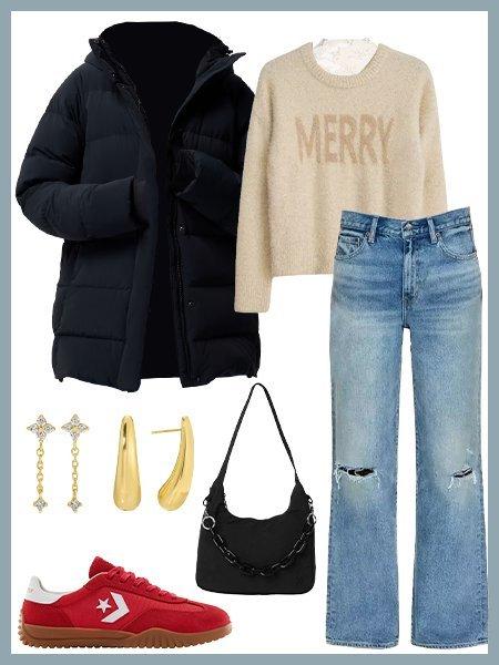 Collage of Festive Fits outfits #2