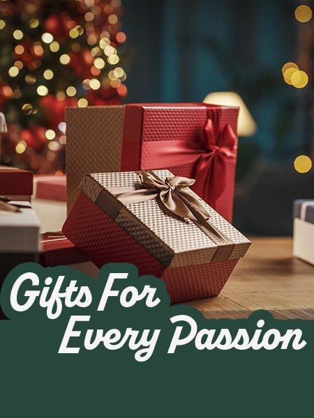 Shop Gifts For every Passion