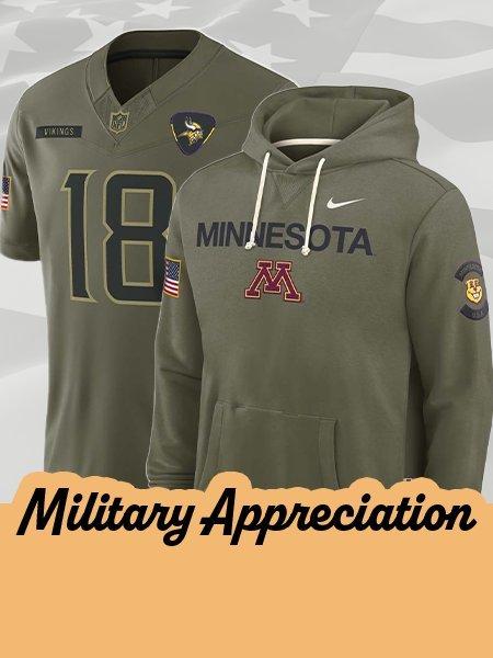 Shop the Military Appreciation fan collection