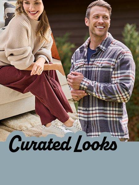 Shop curated looks for him and her