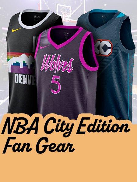 NBA City Edition Fan Gear