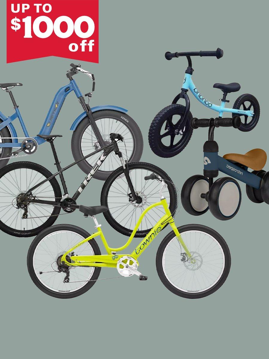 Shop up to $1000 off bikes