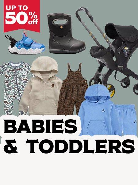 UP to 50% Off clothing and shoes