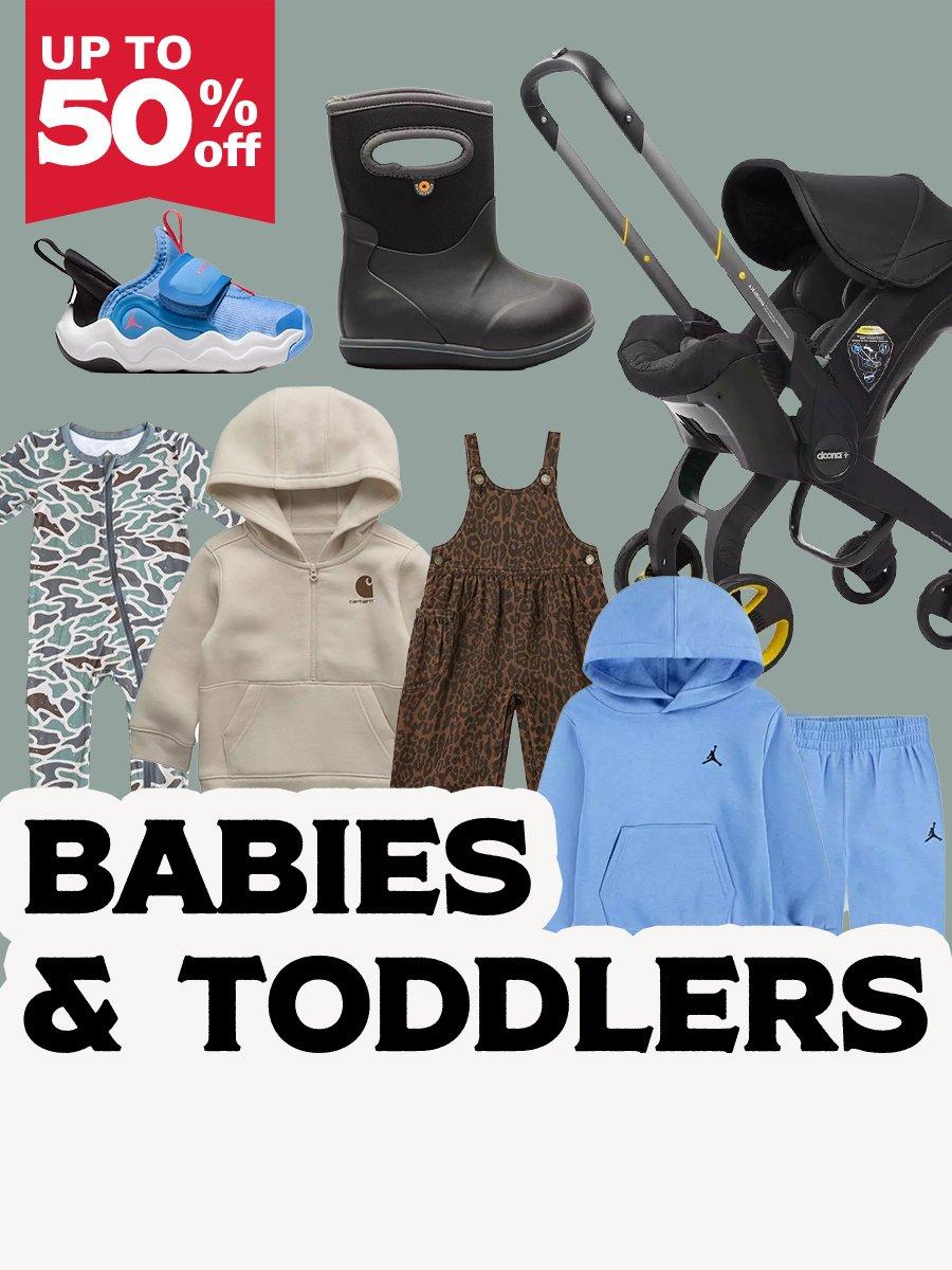 UP to 50% Off clothing and shoes