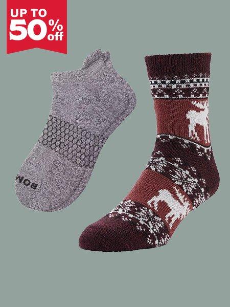 shop up to 50% Off socks