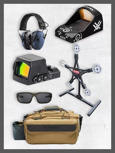 Collage of Pistol Gear