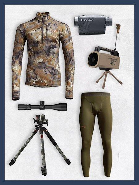 Collage of South Mild Weather Gear