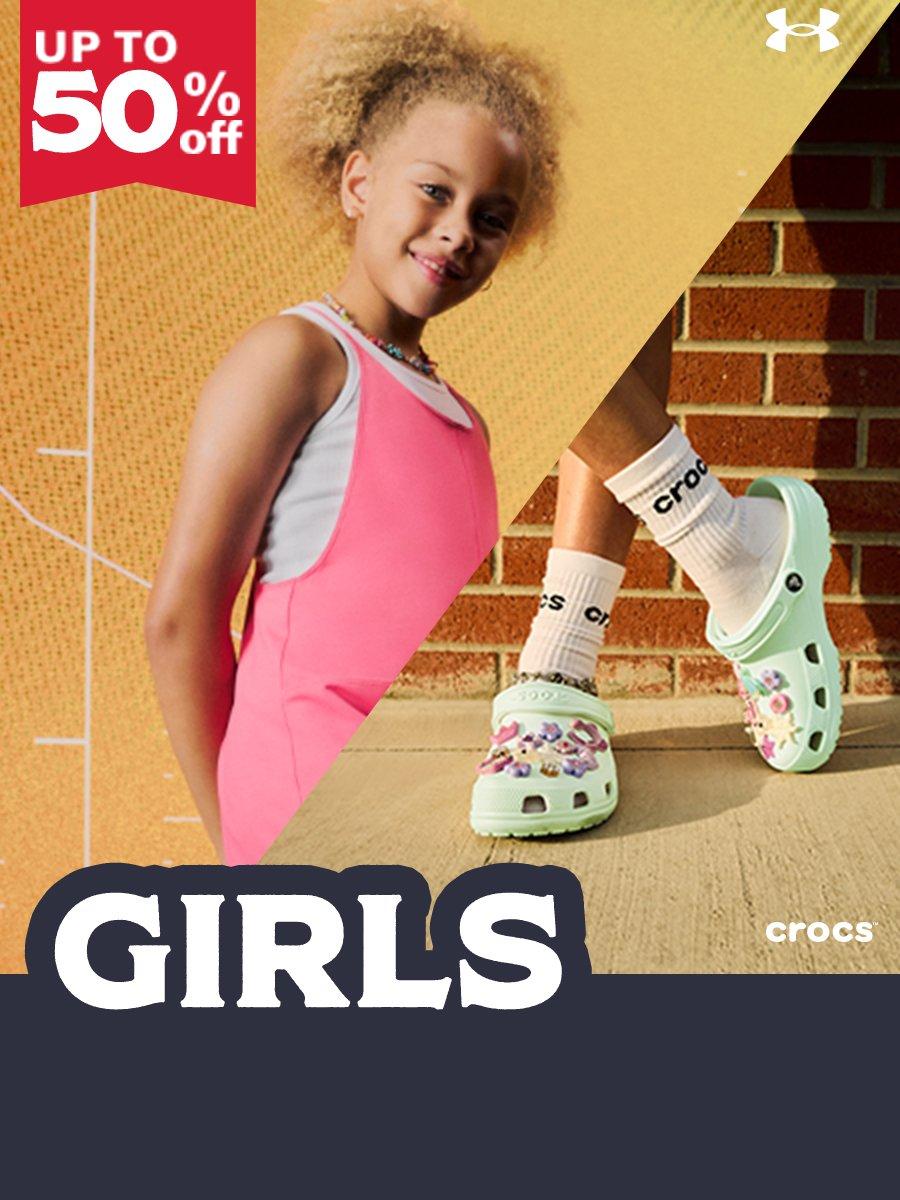 Up to 50% Off girls clothing and shoes