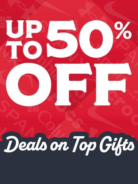 Up to 50% Off Top Brands