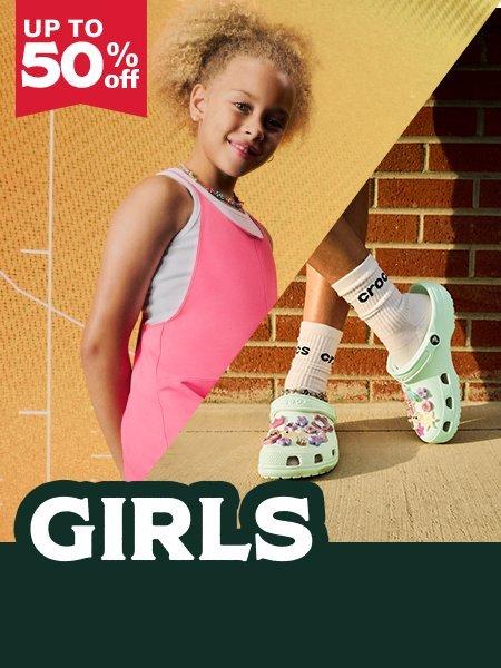 Up to 50% Off girls clothing and shoes