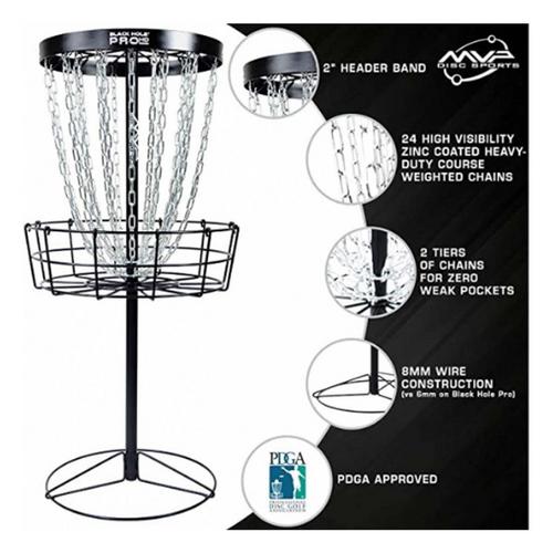 MVP Black Hole Pro Portable Disc Basket - Primary Image