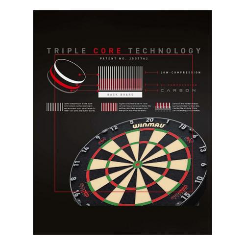 Winmau Blade 6 Triple Core Dartboard - Primary Image