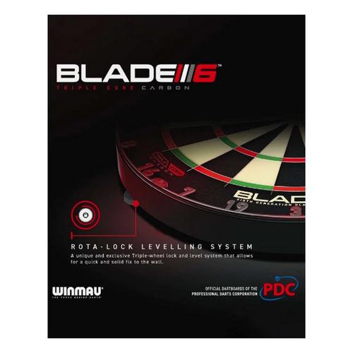 Winmau Blade 6 Triple Core Dartboard - Primary Image