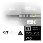 Target Darts North America  Target Luke Littler Loadout Steel Tip Darts - Thumbnail 3 of 4