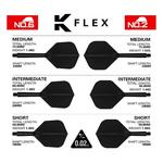 Target Darts North America  K-Flex #6 Intermediate Dart Flights - Thumbnail 2 of 4