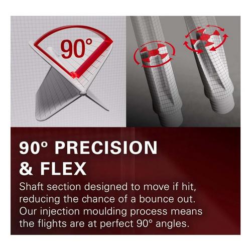 Target Darts North America  K-Flex #6 Intermediate Dart Flights - Primary Image