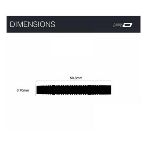 WINMAU Red Dragon Oxide Soft Tip Darts - Primary Image