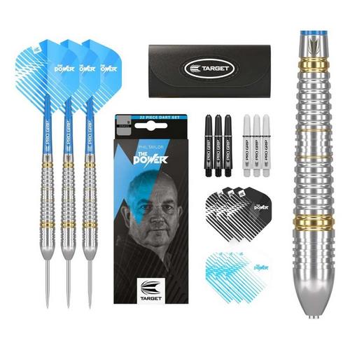 Target Darts North America Phil Taylor Brass 22G Steel Tip Darts - Primary Image