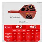 Target Darts North America Star Wars Darth Maul K-Flex No.6 - Thumbnail 3 of 5