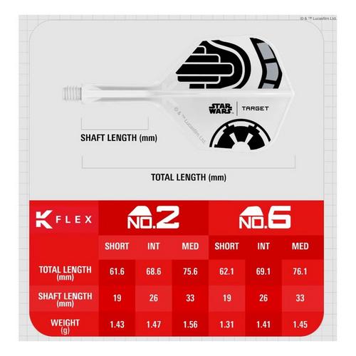 Target Darts North America Star Wars Stormtrooper K-Flex No.2 - Primary Image