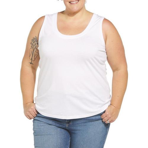 Women's Eden Ruth Plus Size Basic Tank Top - Primary Image