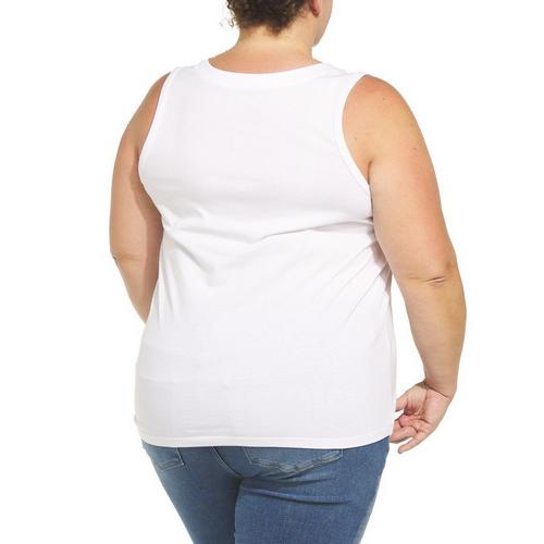 Women's Eden Ruth Plus Size Basic Tank Top - Primary Image