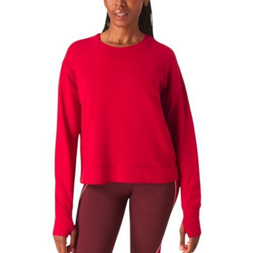 Women's Sweaty Betty After Class Crop Crewneck Sweatshirt - Primary Image