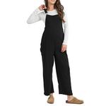 Women's Hello Miz Adjustable Straight Leg Overalls - Thumbnail 1 of 4