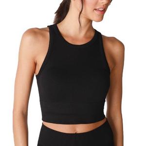 Women's NikiBiki High Neck Chevron Crop Tank Top