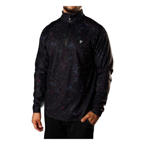 Men's Sunday Swagger Shirt Long Sleeve 1/4 Zip - Primary Image