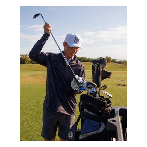 Men's Sunday Swagger Shirt Long Sleeve 1/4 Zip - Primary Image