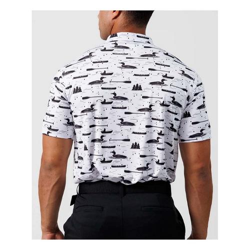 Men's Waggle Golf Animal Print Polo - Primary Image