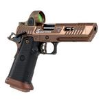 Taran Tactical Innovations TTI Sand Viper Solid With Trijicon SRO Red Dot 9mm Pistol - Thumbnail 2 of 5