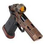 Taran Tactical Innovations TTI Sand Viper Solid With Trijicon SRO Red Dot 9mm Pistol - Thumbnail 3 of 5