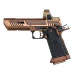 Taran Tactical Innovations TTI Sand Viper Solid With Trijicon SRO Red Dot 9mm Pistol - Thumbnail 4 of 5