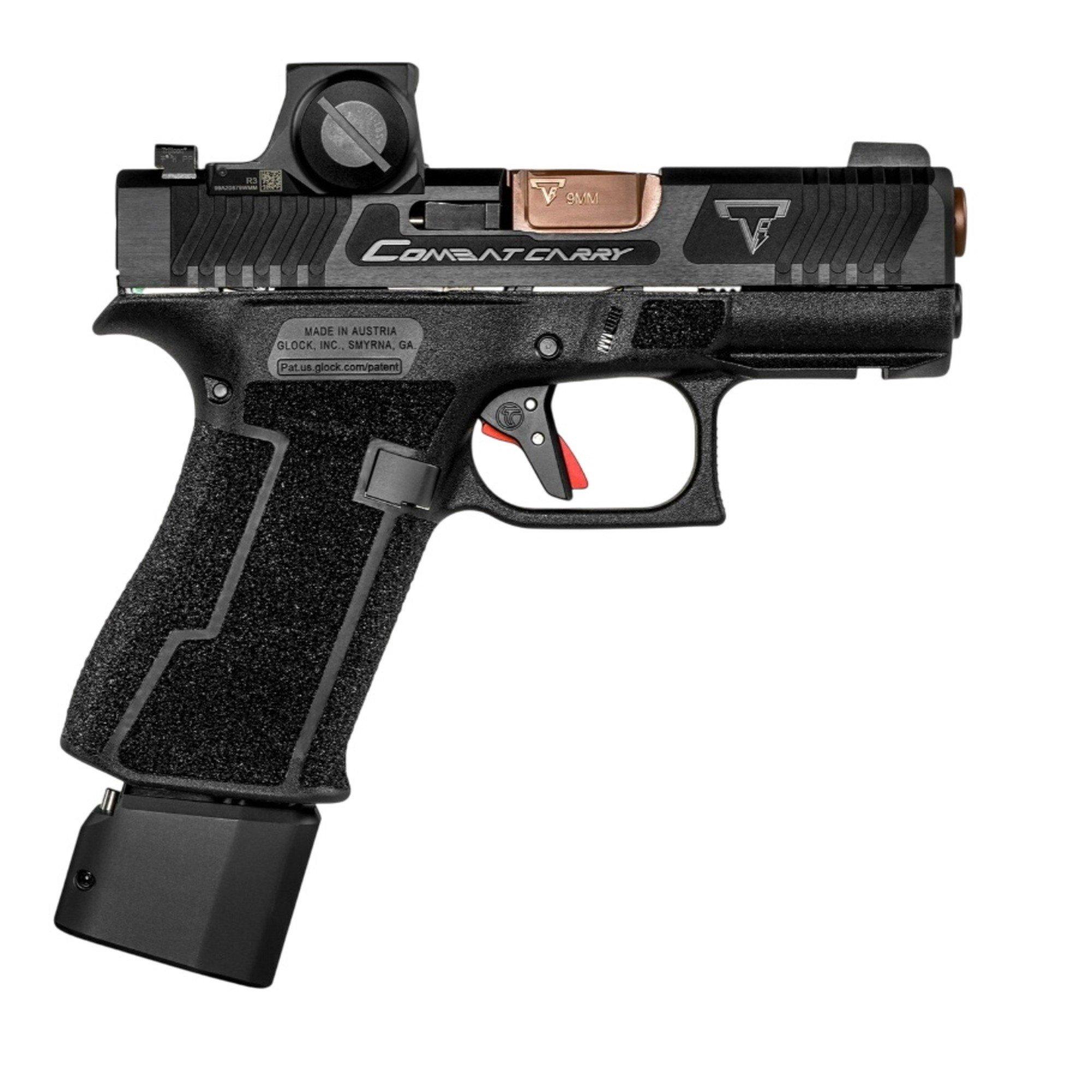 Taran Tactical Innovations TTI G43X Combat Carry With SIG Romeo-X Red Dot 9mm Pistol - Taran Tactical Innovations