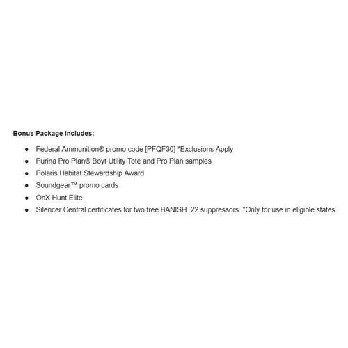 Quail Forever CORE Bonus Package - Primary Image