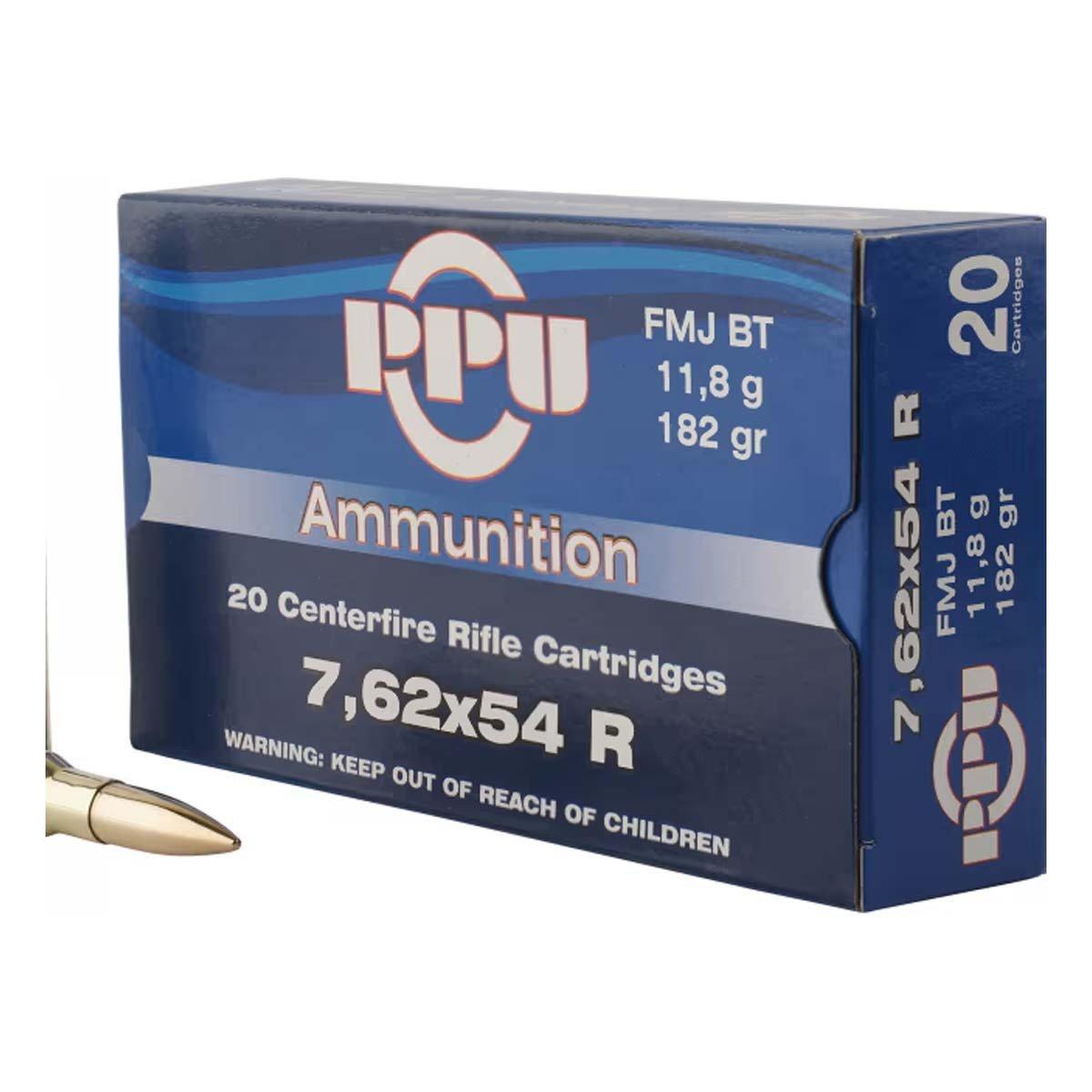 Prvi Partizan PPU Standard Rifle FMJ BT 6.5 Grendel Rifle Ammunition 20 Round Box - Prvi Partizan PPU