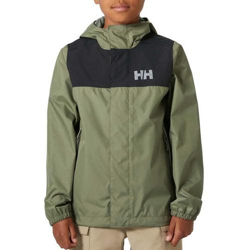Kids' Helly Hansen Vancouver Hooded Rain Jacket - Primary Image