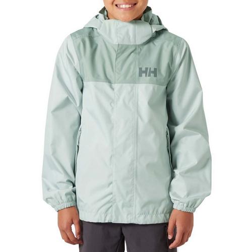 Kids' Helly Hansen Vancouver Hooded Rain Jacket - Primary Image
