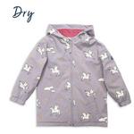 Toddler HOLLY & BEAU Unicorn Color Changing Hooded Rain Jacket - Thumbnail 2 of 6